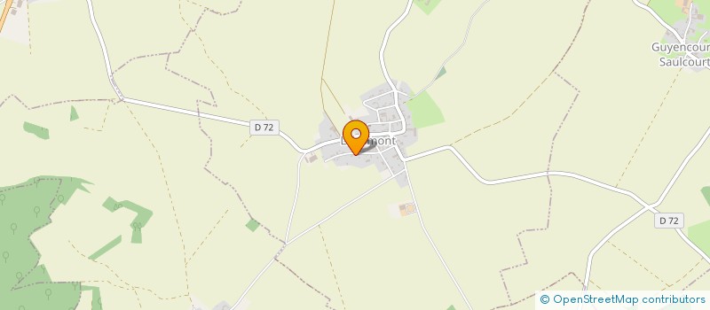 localisation de l'entreprise C.C.F.T  TEMPLEUX-LA-FOSSE