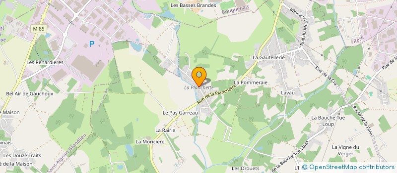 localisation de l'entreprise C.C.G  PONT-SAINT-MARTIN