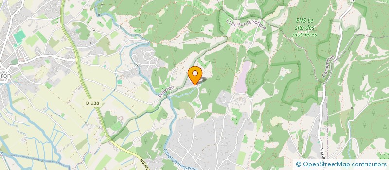 localisation de l'entreprise C.C.H  L'ISLE-SUR-LA-SORGUE