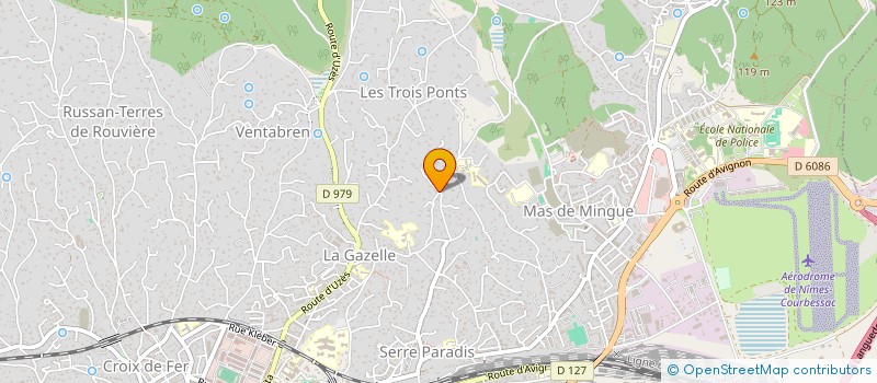 localisation de l'entreprise C.C INVEST à NIMES