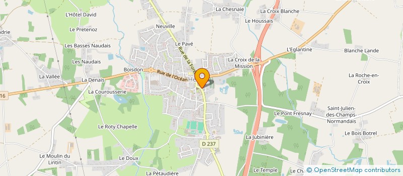 localisation de l'entreprise C&C INVEST  HERIC