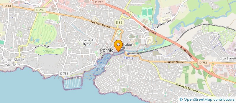 localisation de l'entreprise C.C.M à PORNIC