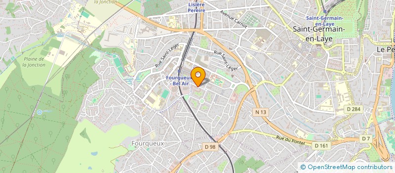 localisation de l'entreprise C.C.M INTERNATIONAL  SAINT-GERMAIN-EN-LAYE