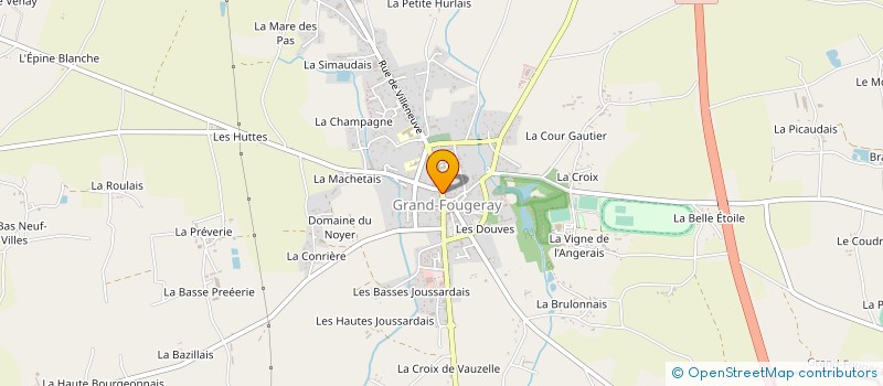 localisation de l'entreprise C.C.M. VAL SUD VILAINE  GUIPRY-MESSAC