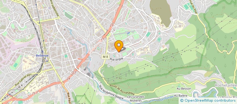 localisation de l'entreprise C&C MEN  SAINT-ETIENNE