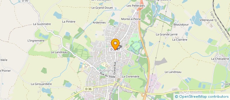 localisation de l'entreprise C.C.P.S. 85 à AUBIGNY-LES CLOUZEAUX