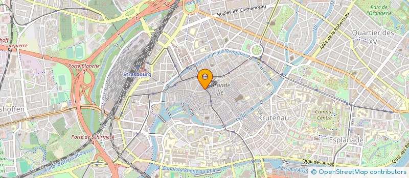 localisation de l'entreprise C.C PATRIMOINE à STRASBOURG