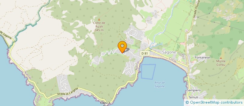 localisation de l'entreprise C.C.-PLOMBERIE à VICO