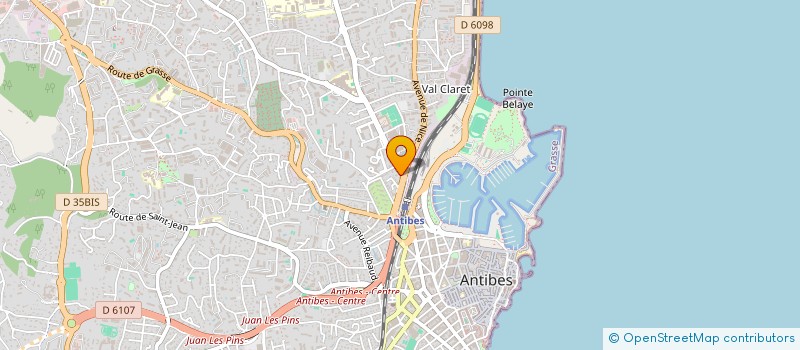 localisation de l'entreprise C C R à ANTIBES