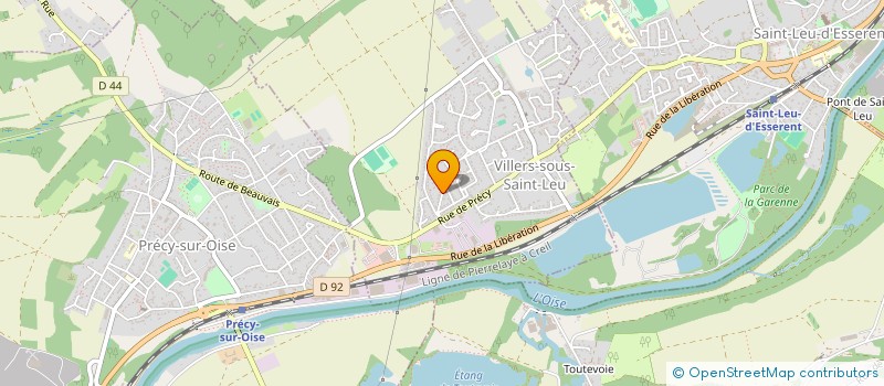 localisation de l'entreprise C.C.R.A.L  ULLY-SAINT-GEORGES