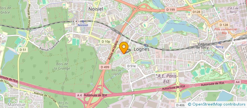 localisation de l'entreprise C.C.R.M. à LOGNES