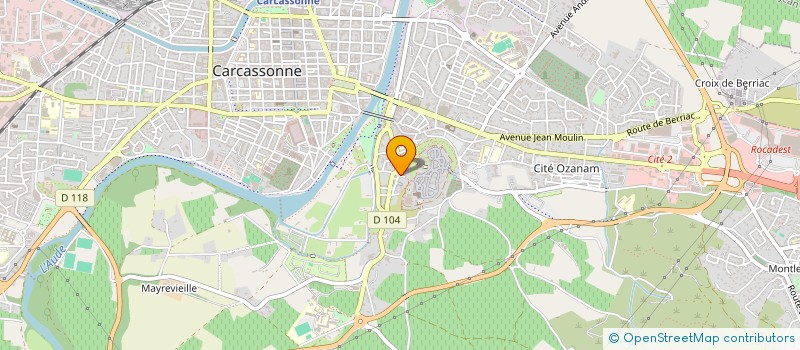 localisation de l'entreprise C.C.S.A. à CARCASSONNE