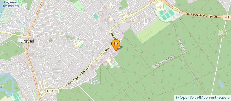 localisation de l'entreprise C.C.S ENTREPRISES à DRAVEIL