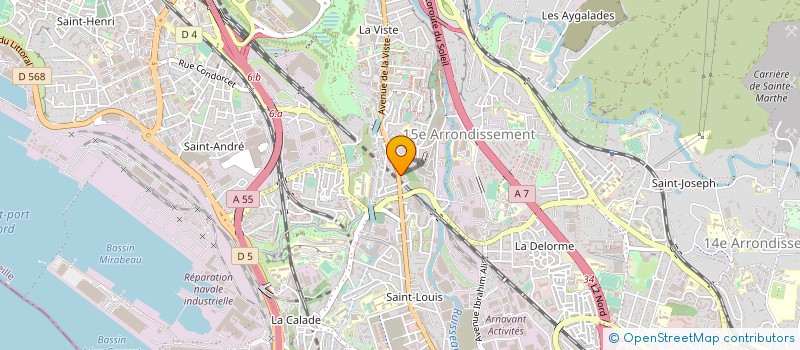 localisation de l'entreprise C.C.S PLUS à MARSEILLE