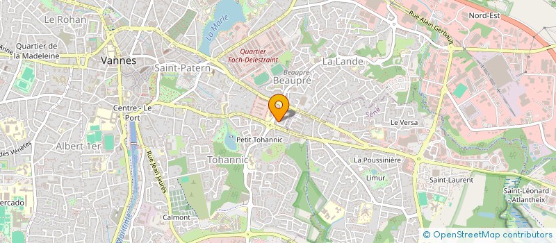 localisation de l'entreprise C&C SAILING TEAM à VANNES