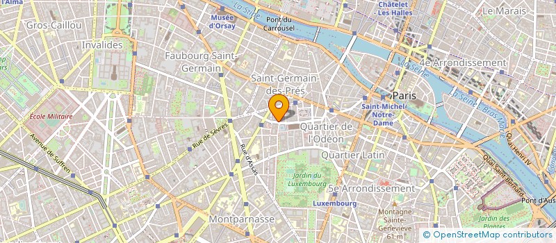localisation de l'entreprise C.C SCRIBE à PARIS