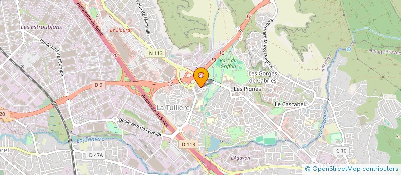 localisation de l'entreprise C.C.T.I.M. à VITROLLES