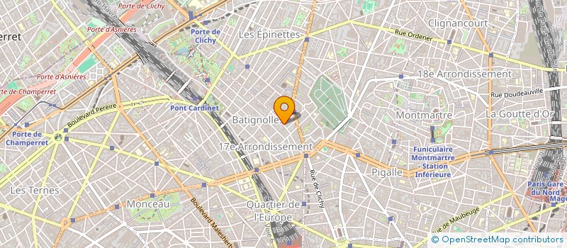 localisation de l'entreprise C C V  PARIS