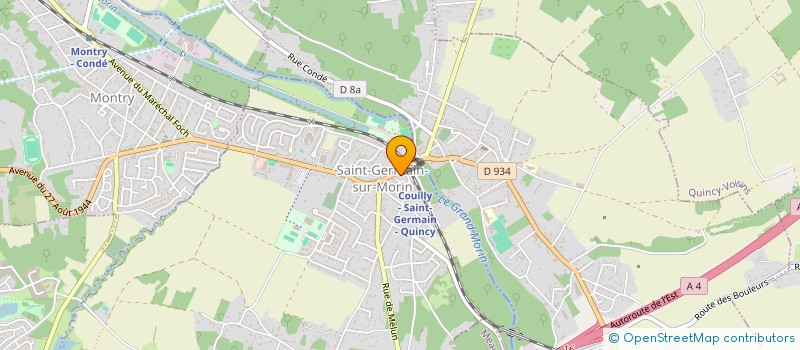 localisation de l'entreprise C&C VAP  SAINT-GERMAIN-SUR-MORIN