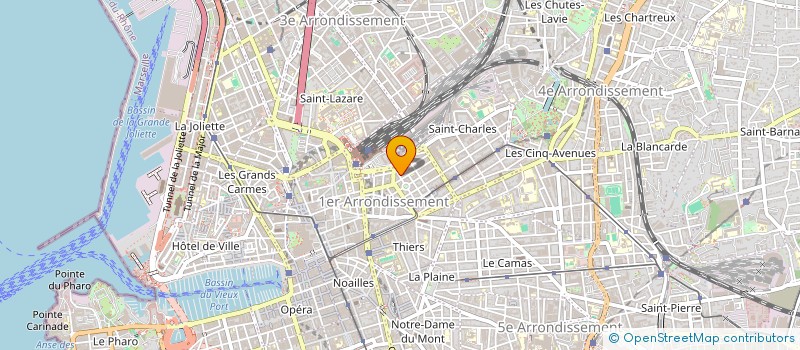 localisation de l'entreprise C. CALOU à MARSEILLE