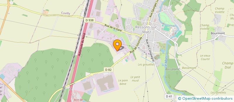 localisation de l'entreprise C-CAR SERVICES  RESSONS-SUR-MATZ