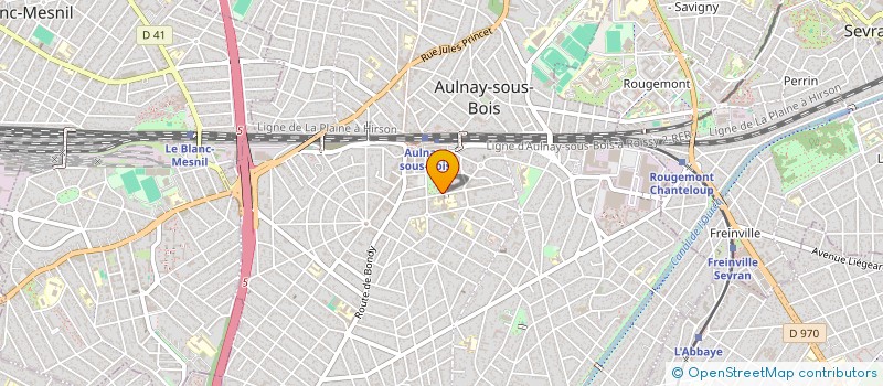 localisation de l'entreprise C'CARRE à AULNAY SOUS BOIS