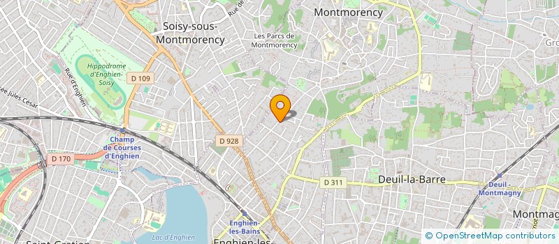 localisation de l'entreprise C CARRE IDF  MONTMORENCY