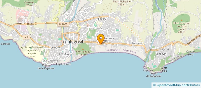 localisation de l'entreprise C CARRE PROMOTION  SAINT-JOSEPH