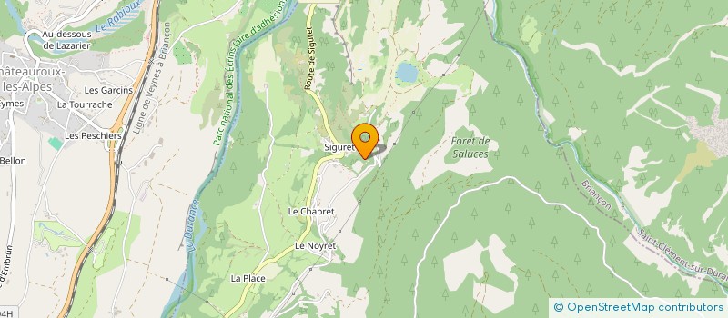 localisation de l'entreprise C.CARVIN ACOUSTICS à SAINT-ANDRE-D'EMBRUN