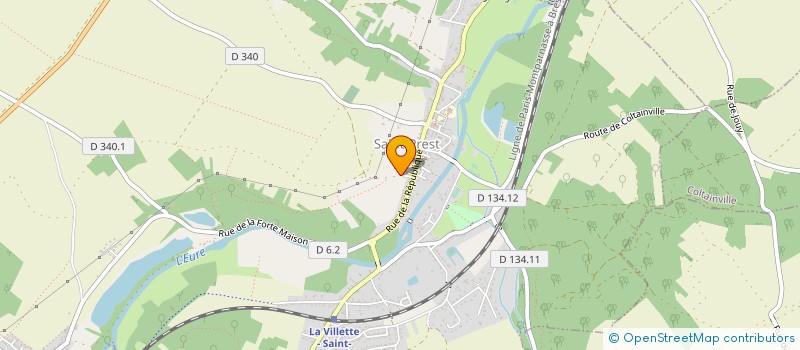 localisation de l'entreprise C'CHARTRES ECHECS à SAINT-PREST