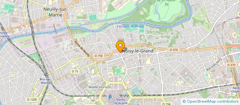 localisation de l'entreprise C'CHEZ NOUS  NOISY-LE-GRAND