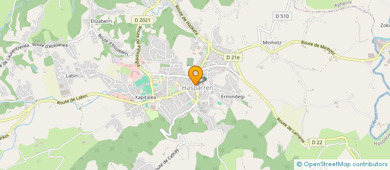 localisation de l'entreprise C-CIL OPTICIEN à HASPARREN