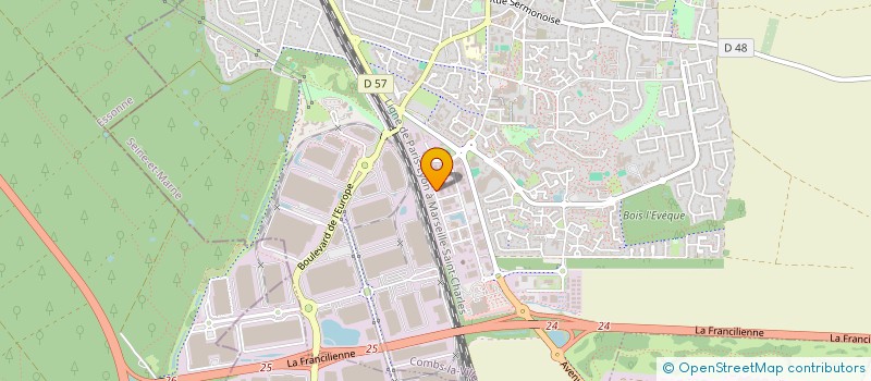 localisation de l'entreprise C CLAIR IMMO  COMBS-LA-VILLE