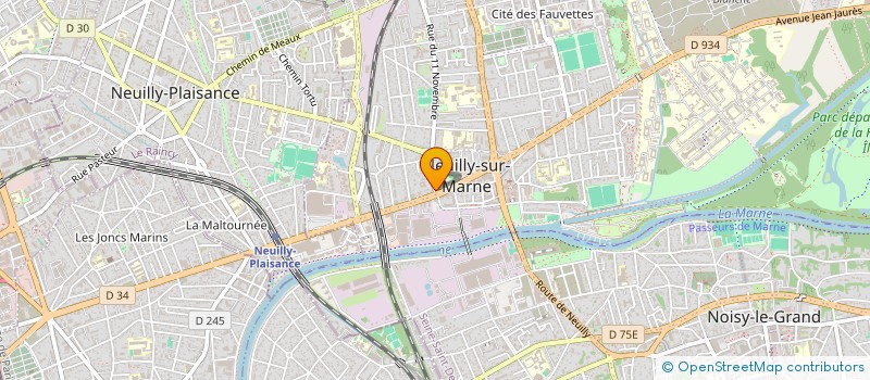 localisation de l'entreprise C CLEAN à NEUILLY-SUR-MARNE