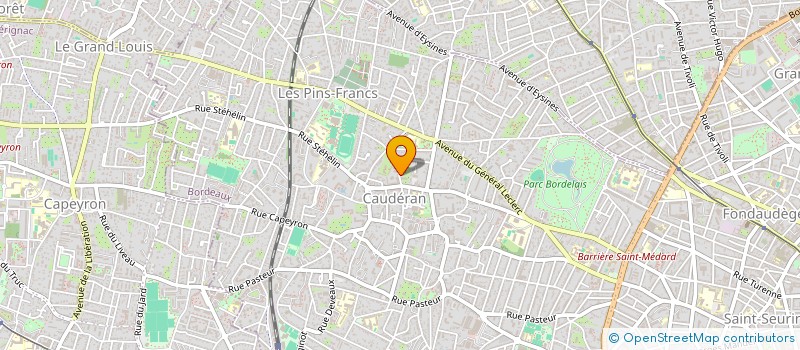localisation de l'entreprise C+CLEAN à BORDEAUX