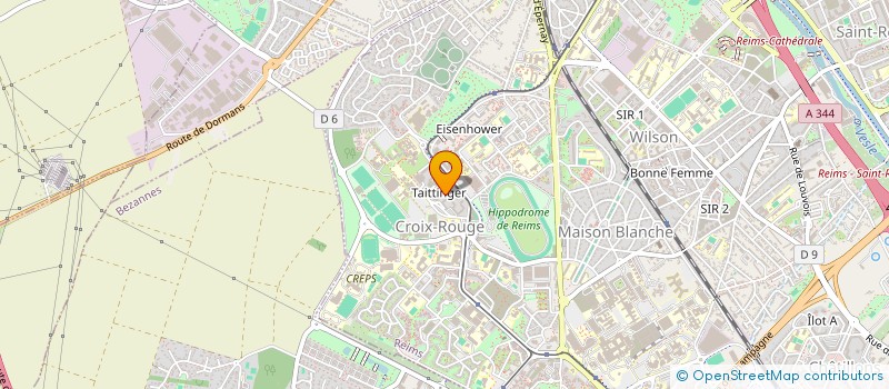 localisation de l'entreprise C' CLEAN  REIMS