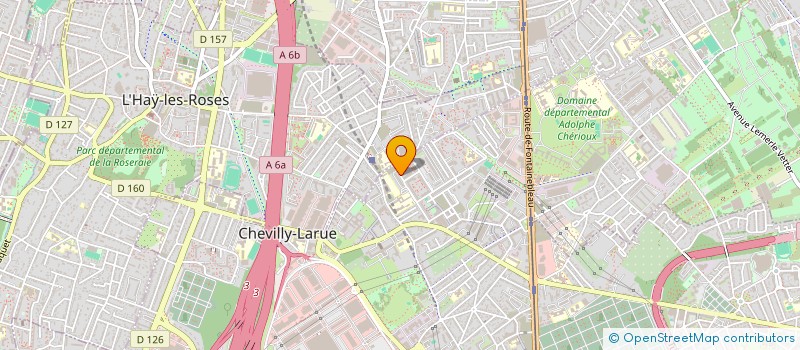 localisation de l'entreprise C'CLEAN  CHEVILLY-LARUE