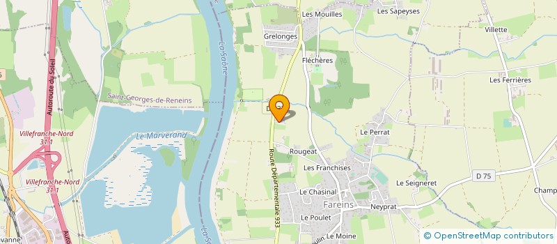 localisation de l'entreprise C-CLEAN SERVICES à FAREINS