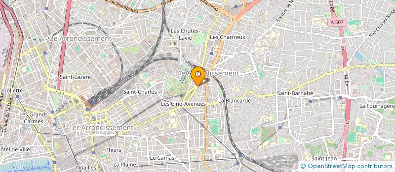 localisation de l'entreprise C-CLOPE à MARSEILLE