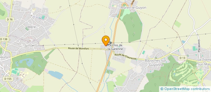 localisation de l'entreprise C&CO INVEST  MAREIL-LE-GUYON