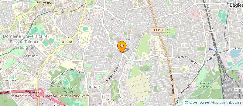 localisation de l'entreprise C.COIFFURE  TALENCE