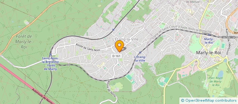 localisation de l'entreprise C COIFFURE  L'ETANG-LA-VILLE