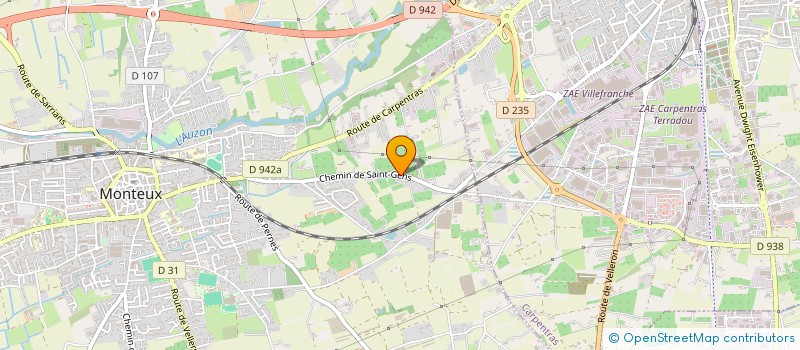 localisation de l'entreprise C COM C  MONTEUX