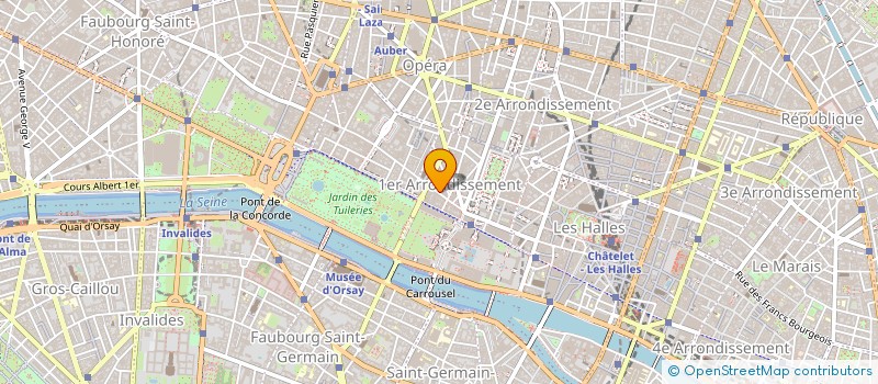 localisation de l'entreprise C'COM'CA  PARIS