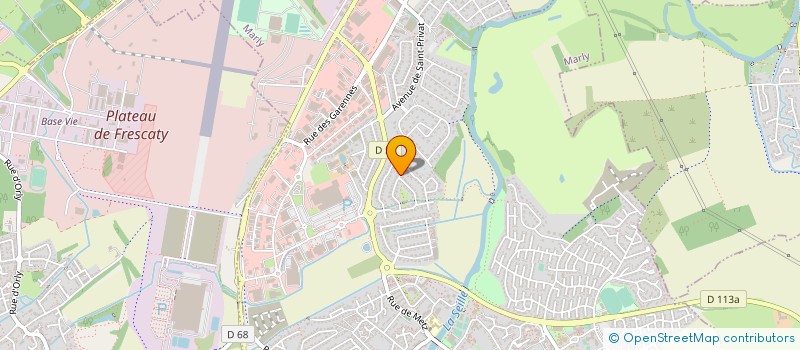 localisation de l'entreprise C. COM. CA. CREATION  MARLY