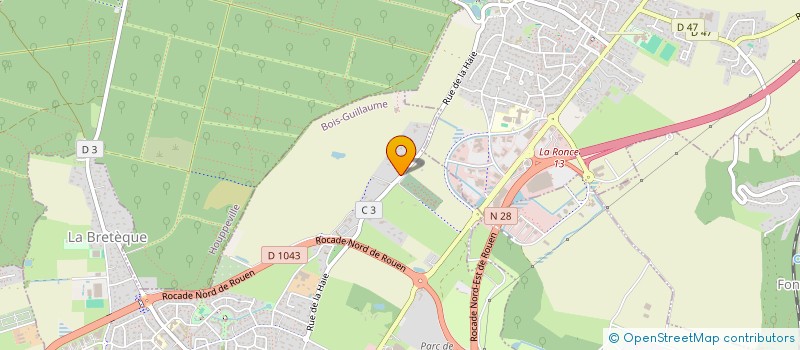 localisation de l'entreprise C COM'COMMUNITY à BOIS-GUILLAUME