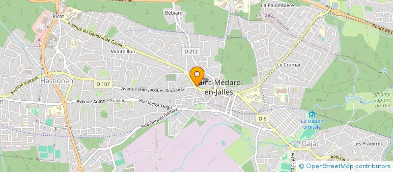 localisation de l'entreprise C COM'OPTION à SAINT-MEDARD-EN-JALLES