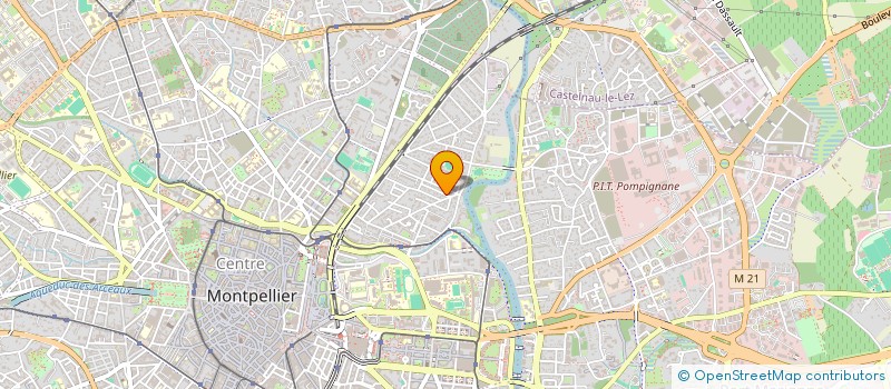 localisation de l'entreprise C COMM à MONTPELLIER