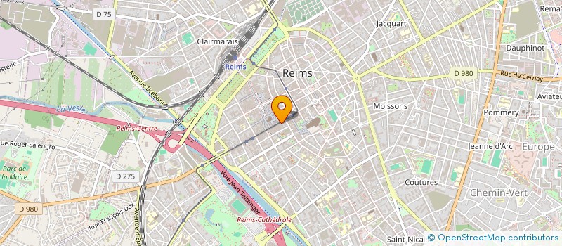 localisation de l'entreprise C COMME  REIMS