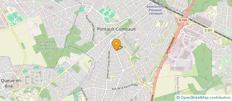 localisation de l'entreprise C COMME A LA MAISON à PONTAULT-COMBAULT